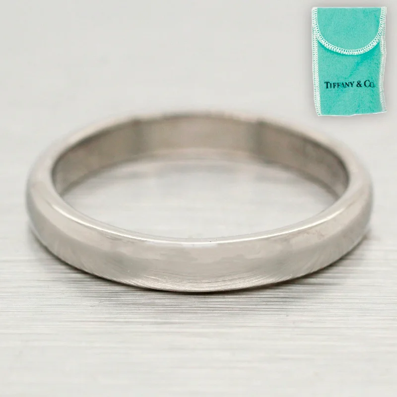 Luxury Jewelry Sale – Elegant Styles At Unbeatable Prices Tiffany & Co. 950 Platinum Wedding Band Ring - Tiffany Forever 3mm with Pouch Luxury Jewelry Sale – Elegant Styles At Unbeatable Prices Tiffany & Co. 950 Platinum Wedding Band Ring - Tiffany Forever 3mm with Pouch