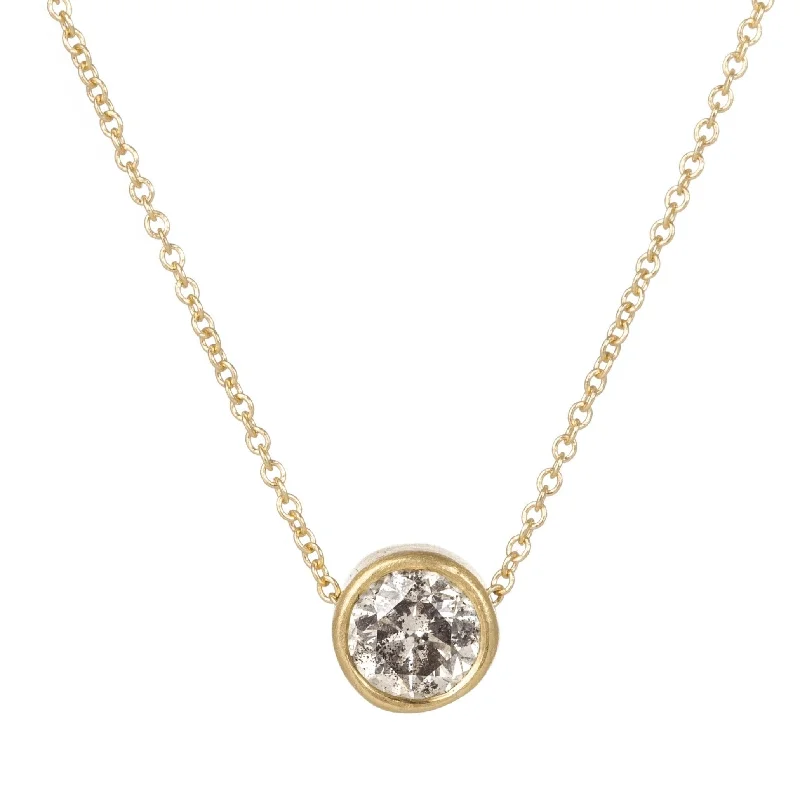 Elegant Jewelry At Unbeatable Prices – Shop Today Timeless Solitaire Necklace - 18k/14k Gold + .9 ctw Reclaimed Diamond Elegant Jewelry At Unbeatable Prices – Shop Today Timeless Solitaire Necklace - 18k/14k Gold + .9 ctw Reclaimed Diamond