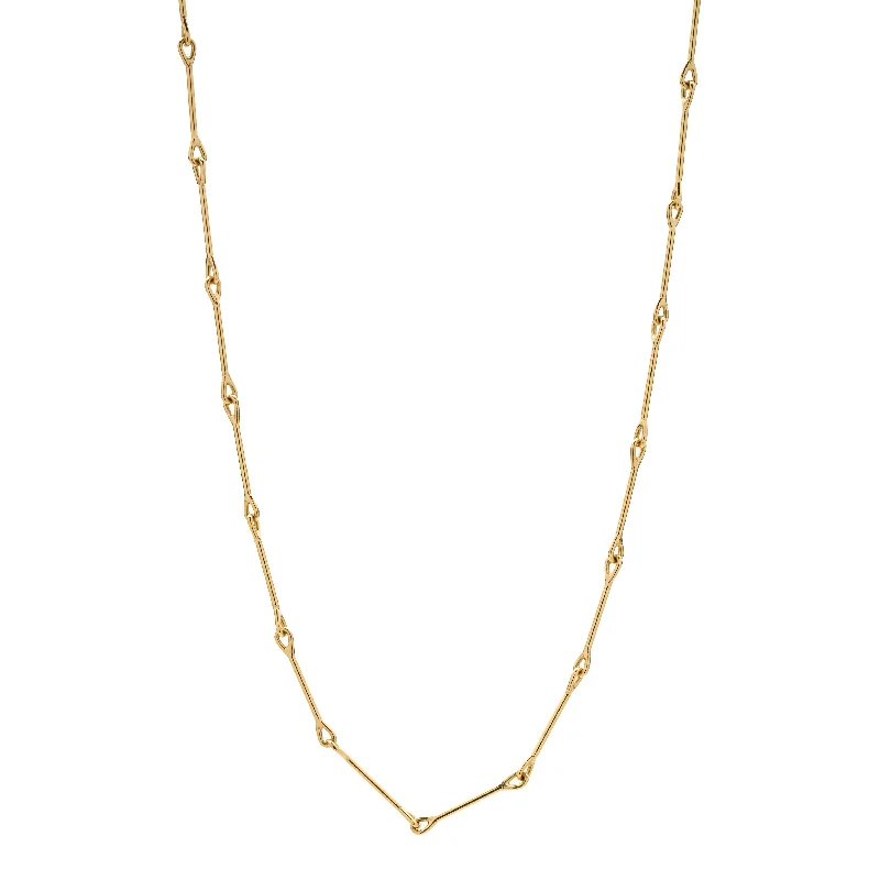Affordable Elegance – Special Jewelry Sale Now Live Tura Sugden 18k Gold Needle Eye Chain Necklace - Petite Affordable Elegance – Special Jewelry Sale Now Live Tura Sugden 18k Gold Needle Eye Chain Necklace - Petite