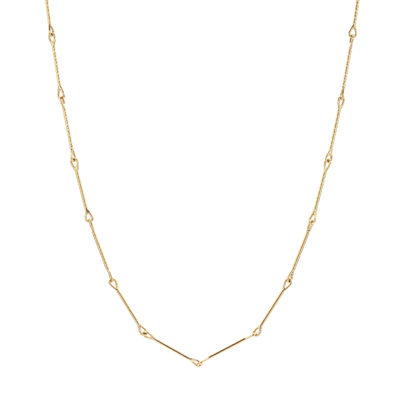 Discounted Luxury Jewelry – Shine Without The Splurge Tura Sugden 18k Needle Eye Chain Necklace - Medium Weight Discounted Luxury Jewelry – Shine Without The Splurge Tura Sugden 18k Needle Eye Chain Necklace - Medium Weight