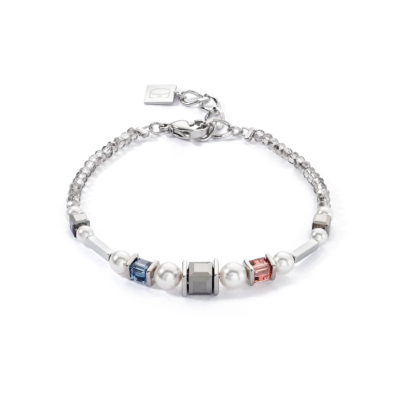 Upgrade Your Collection With Our Limited-Time Jewelry Sale Vintage Pearl Mix bracelet silver-grey