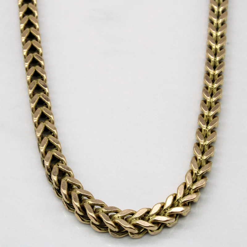 Timeless Elegance At Unbelievable Discounts 10k Yellow Gold Wheat Chain | 33" |