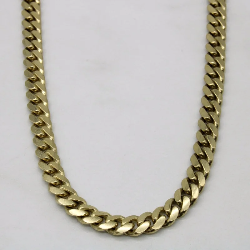 Best Jewelry Sale – Shop Exclusive Designs Now 10k Yellow Gold Cuban Chain | 24" |